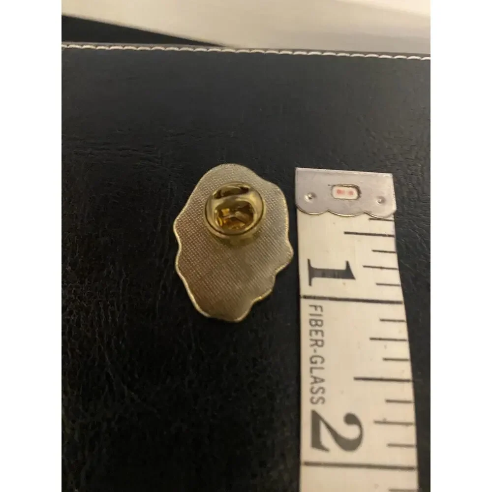 Vintage beautiful angel lapel pin